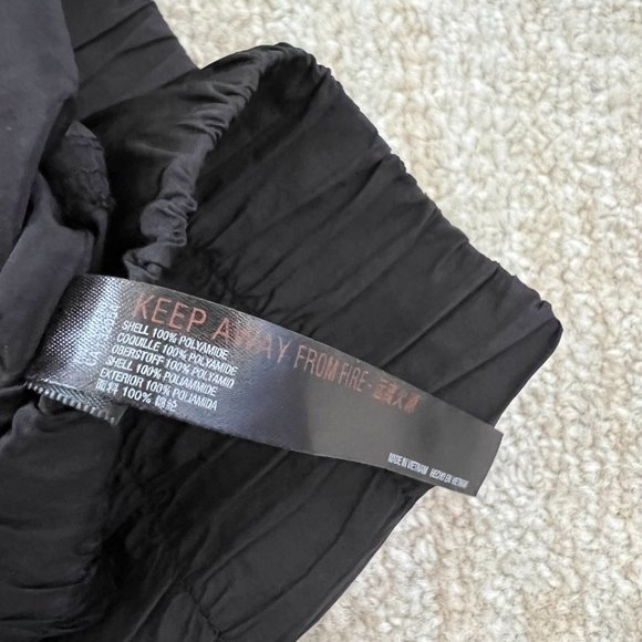 Free People Movement The Way Home Parachute Jogger Pants M Black High Rise - Picture 9 of 10